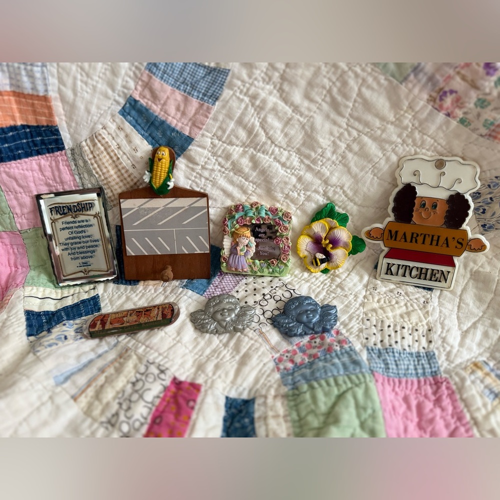 Vintage Fridge Magnet lot of 8